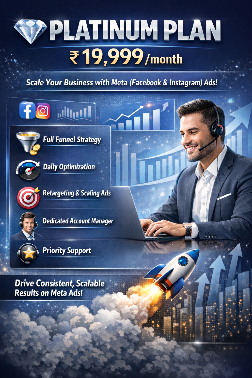 Platinum Plan for Meta( Facebook & Instagram) Ads