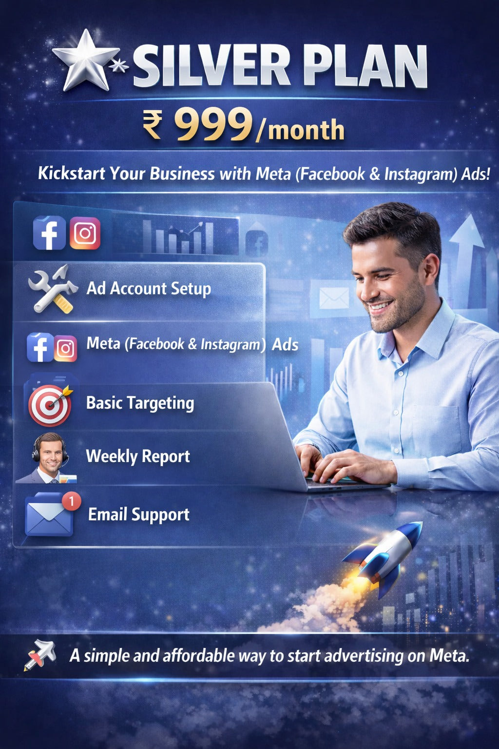 Silver Plan for Meta (Facebook & Instagram) ads